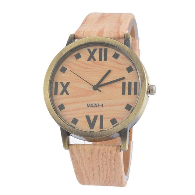 PU Leather Quartz Wrist Watch
